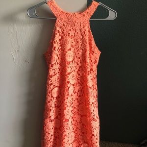 Coral/Orange Dress